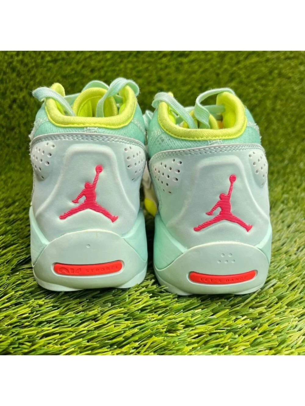 Nike Air Jordan Zion 2 Spring Boys Size 3.5Y White Basketball Shoes Sneakers